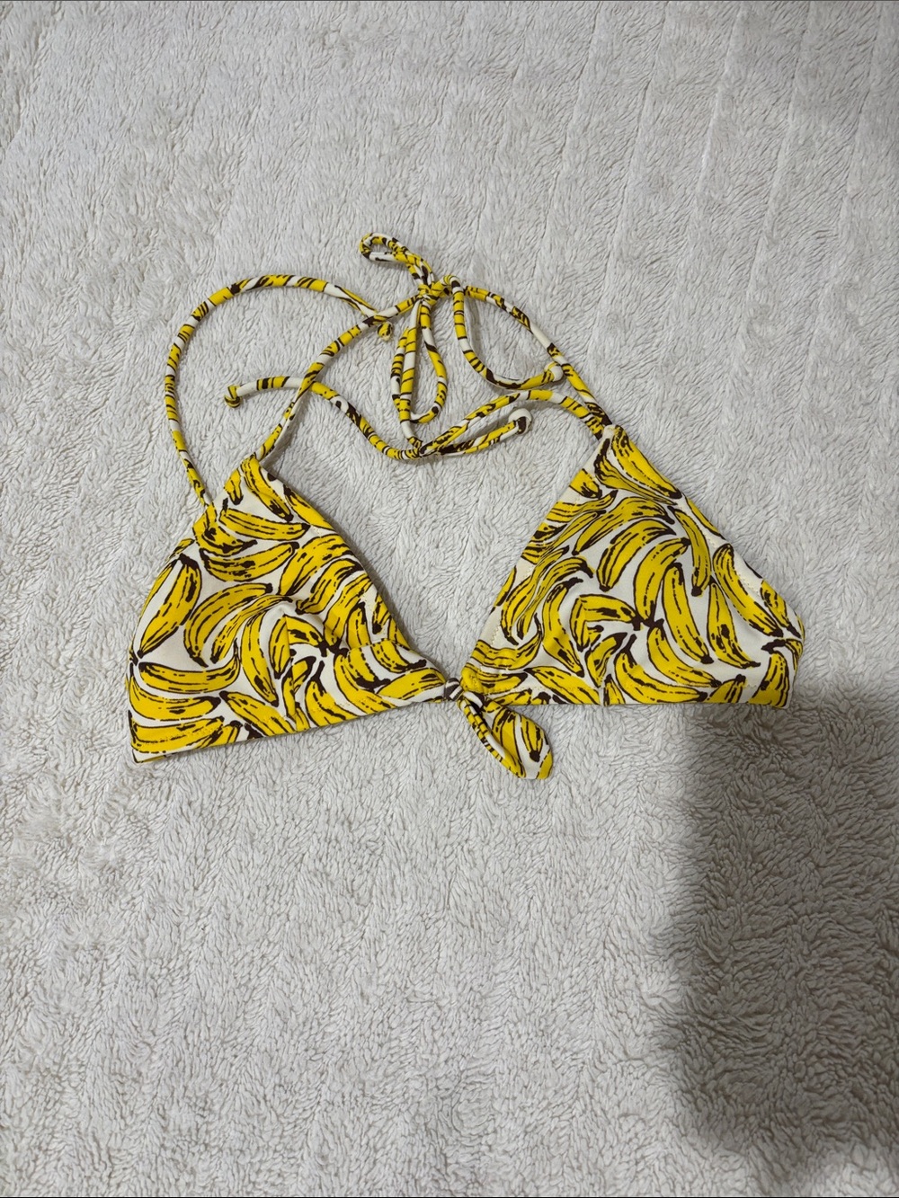 Victoria's secret banana bikini top